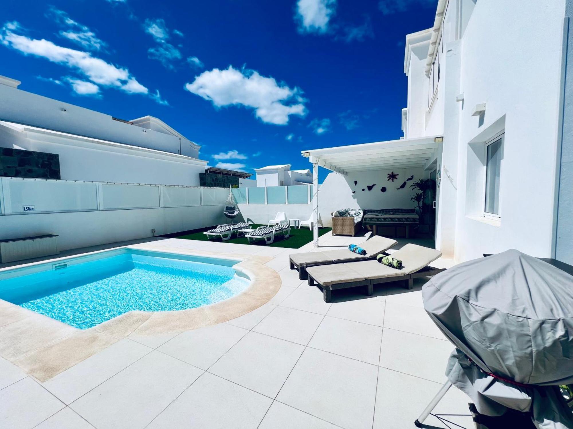 Lovely Villa Sanmar, Heated Pool Playa Blanca  Exterior foto