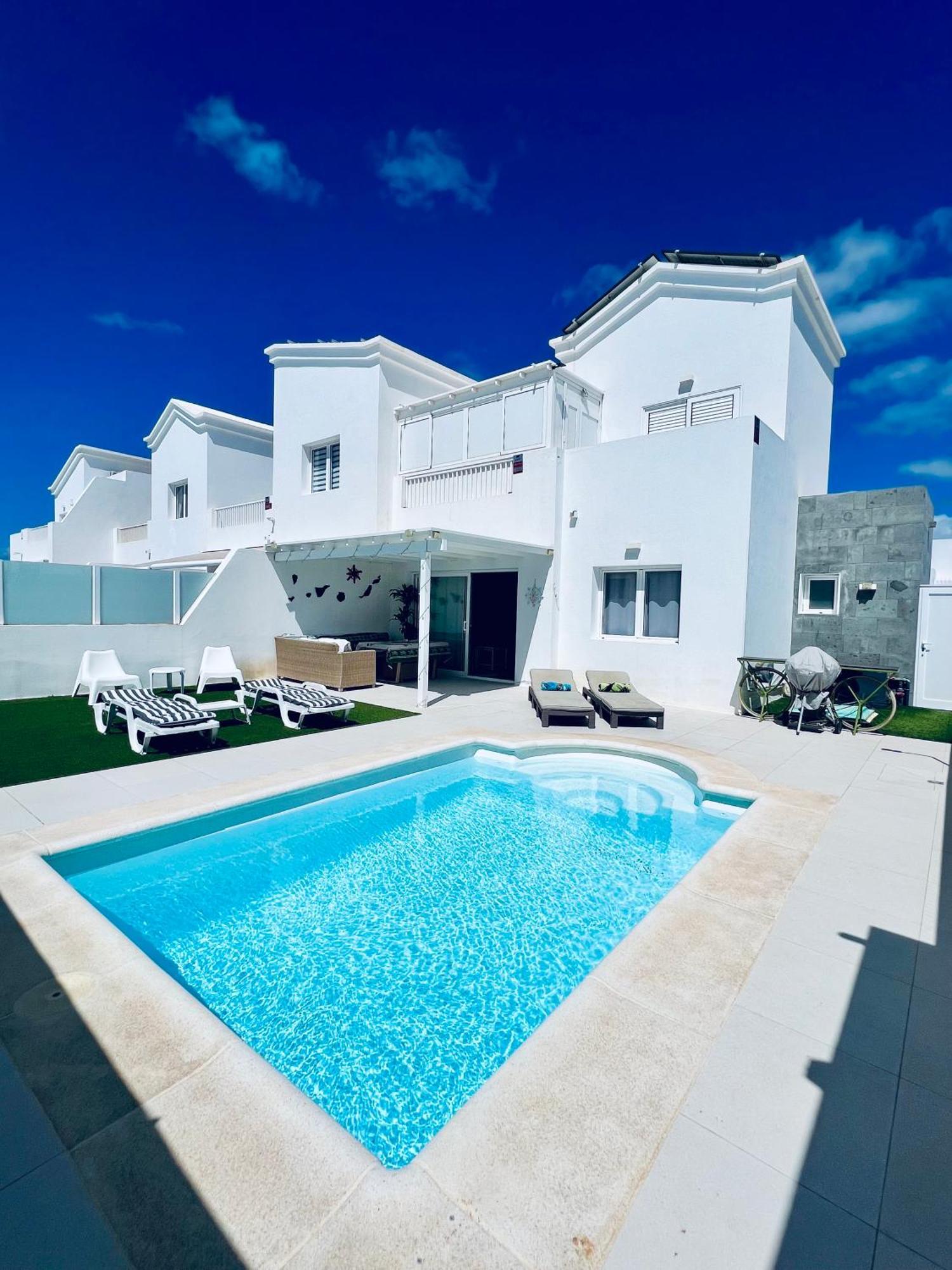 Lovely Villa Sanmar, Heated Pool Playa Blanca  Exterior foto